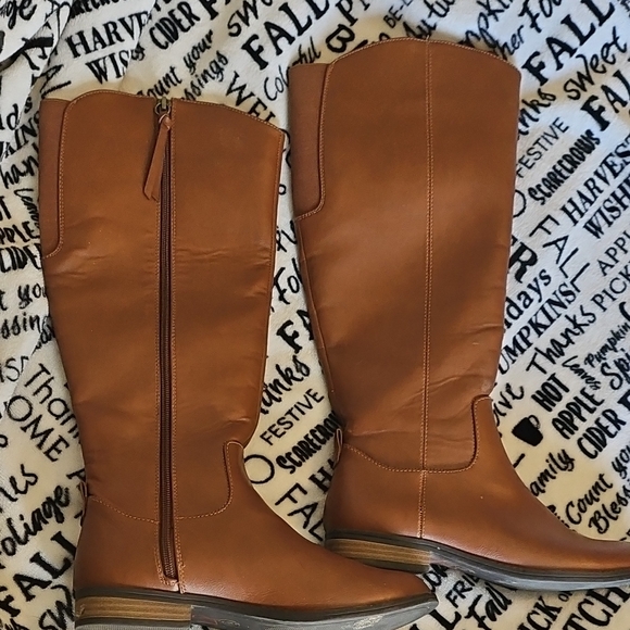 Target Brown Over the Knee Boots - Picture 1 of 7